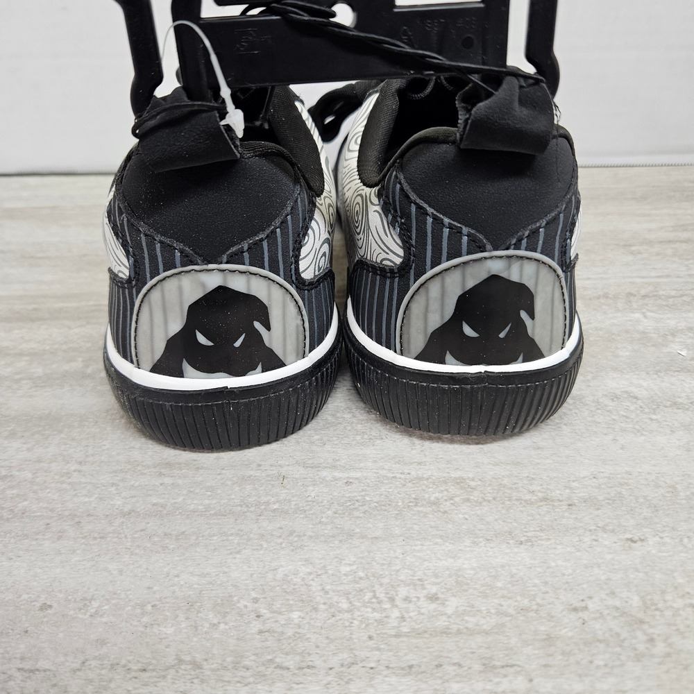 Disney Nightmare Before Christmas Ground Up Mens 9 Sneakers Skeleton Hand Black‎ - Picture 4 of 5